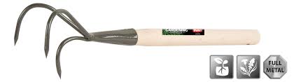 cultivateur � main - 3 dents petit manche