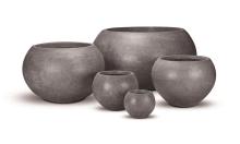 Grandelight, D40x32cm - Gris pierre, r�sine synth�tique