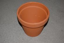 Terre cuite nature - Pot, D26cm