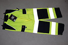 Pantalon  industrie - jaune / bleu