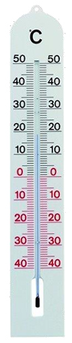 Thermom�tre Int�rieur ext�rieur - plastic 40cm