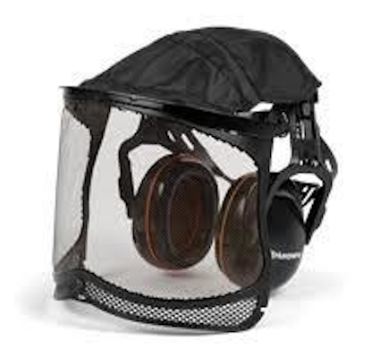 Protection auditive avec visi�re � mailles - Husqvarna