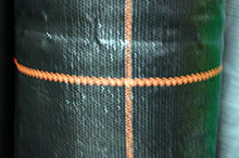 Natte tiss�e Aquatex noir   100g/m2 - largeur 262cm / 100 de long