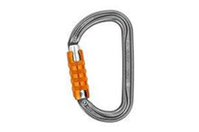 Mousqueton Am D Petzl triact - asym. gris