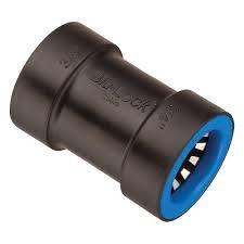 Raccord droit Blu-Lock  - � 24 mm. x 24 mm