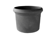Pot pour plantes,plastique - Vicenza Anthracite, 40cm� 30cm H (pour 4 roues,art.630080100)