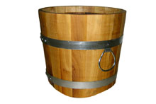 Cuveaux � plantes en bois - Acacia brun clair, 70cm� 58cm H