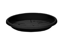 Soucoupe plastique - EoloAnthracite, 46cm�