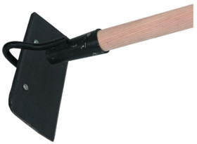 Rablais de vigne - Lame forg�e, 200mm larg., manche 130cm long.