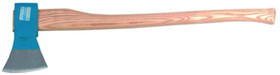 Hache de b�cherons fa�on bernoise - mi-large, 1kg poids de t�te,taillant 95-115mm larg,manche cintr� fr�ne 50cm