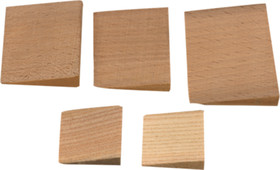 Coins en bois - 5pc