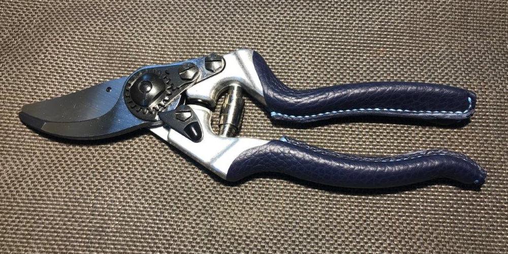Felco 8 cuir - bleu fonc� cuir v�g�tal
