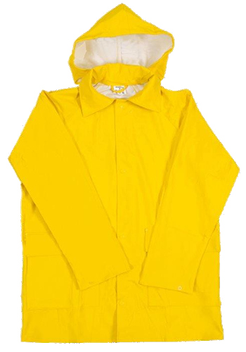 Veste de pluie L - jaune