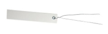 Etiquette � suspendre 100x18mm - 250pc blanc